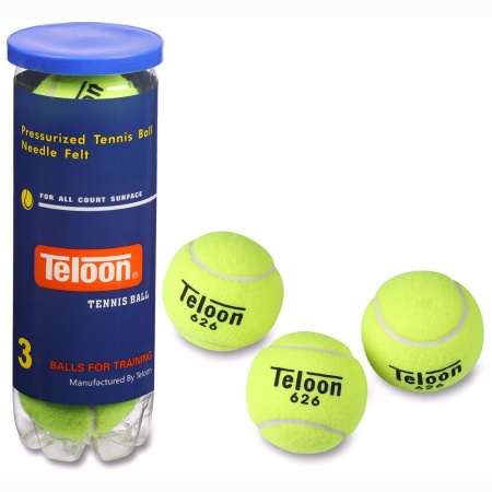 Купить Мяч для большого тенниса Teloon 626Т Р3  (3 шт) в Аше 