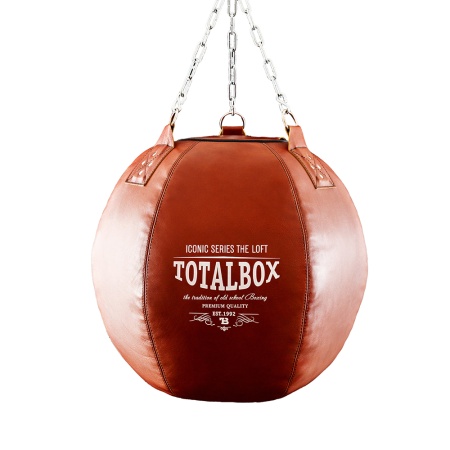 Купить Груша кожаная боксерская "LOFT Шар" Totalbox в Аше 