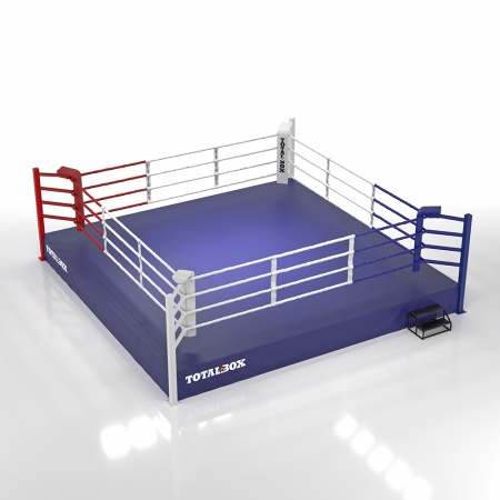 Купить Ринг боксерский Totalbox на помосте 0,5 м, 6х6м, 5х5м в Аше 