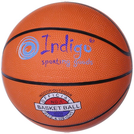 Купить Мяч баскетбольный Indigo №5 в Аше 