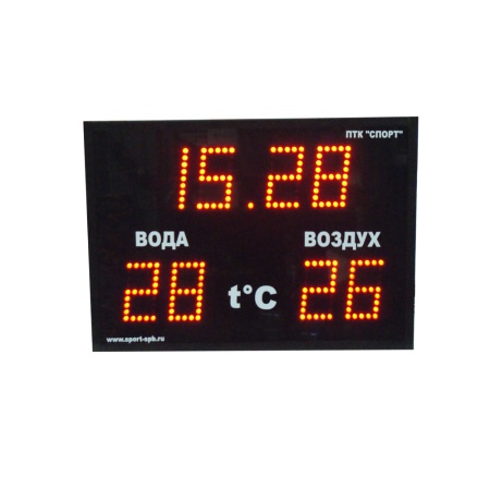 Купить Часы-термометр СТ1.13-2t для бассейна в Аше 
