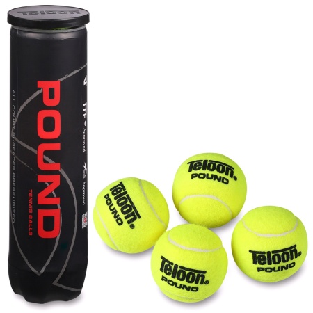 Купить Мяч для большого тенниса Teloon 828Т Р4  (4 шт) в Аше 